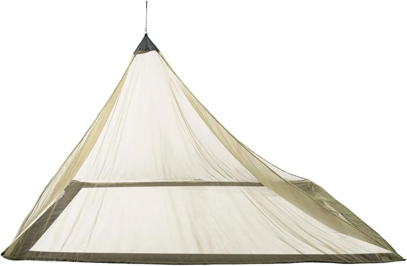 Outdoor Camping Netting Fly Netting Triangular Outdoors Fly Netting with Carry Bag for Single Camping Use Easy to Use