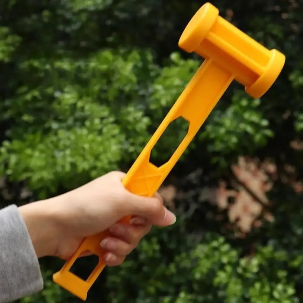 Outdoor Light Weight Hammer PE Solid Color Pulling Nail Hammer