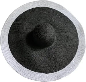 Oversized Sun Straw Hat for Women, UPF 50  Floppy Wide Brim Summer Hat, Foldable Packable Roll up Beach Cap