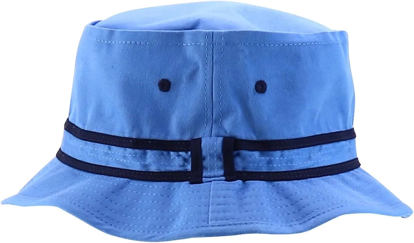Oversized XXL Roll Up Bucket Hat with Stripe Band