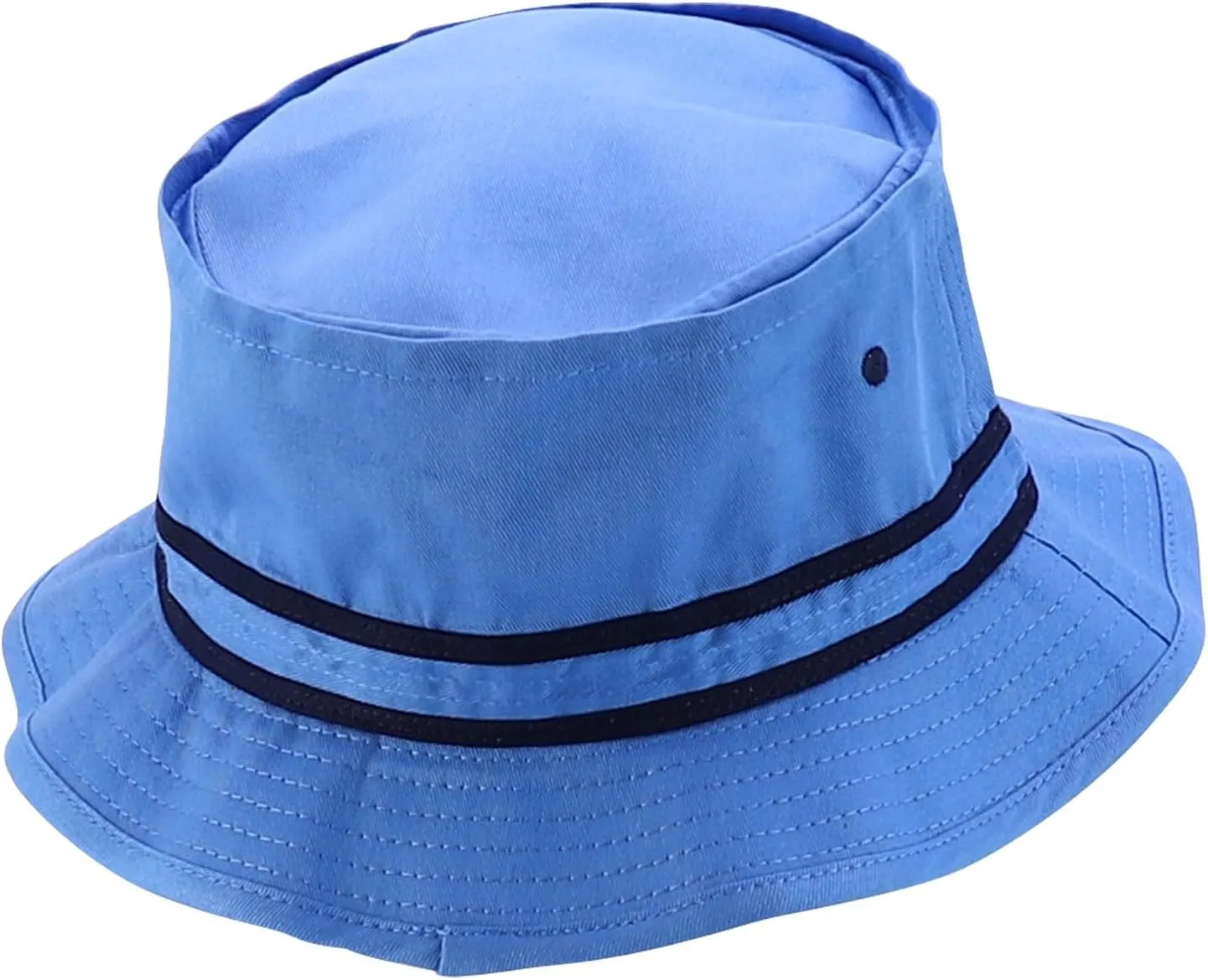 Oversized XXL Roll Up Bucket Hat with Stripe Band