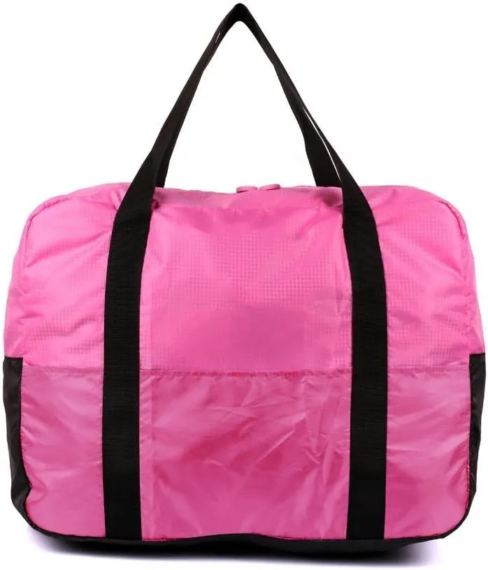 Pack n Fold Foldable Travel Duffel Bag (Pink)