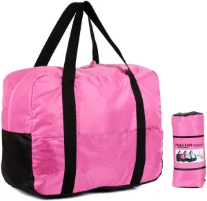 Pack n Fold Foldable Travel Duffel Bag (Pink)