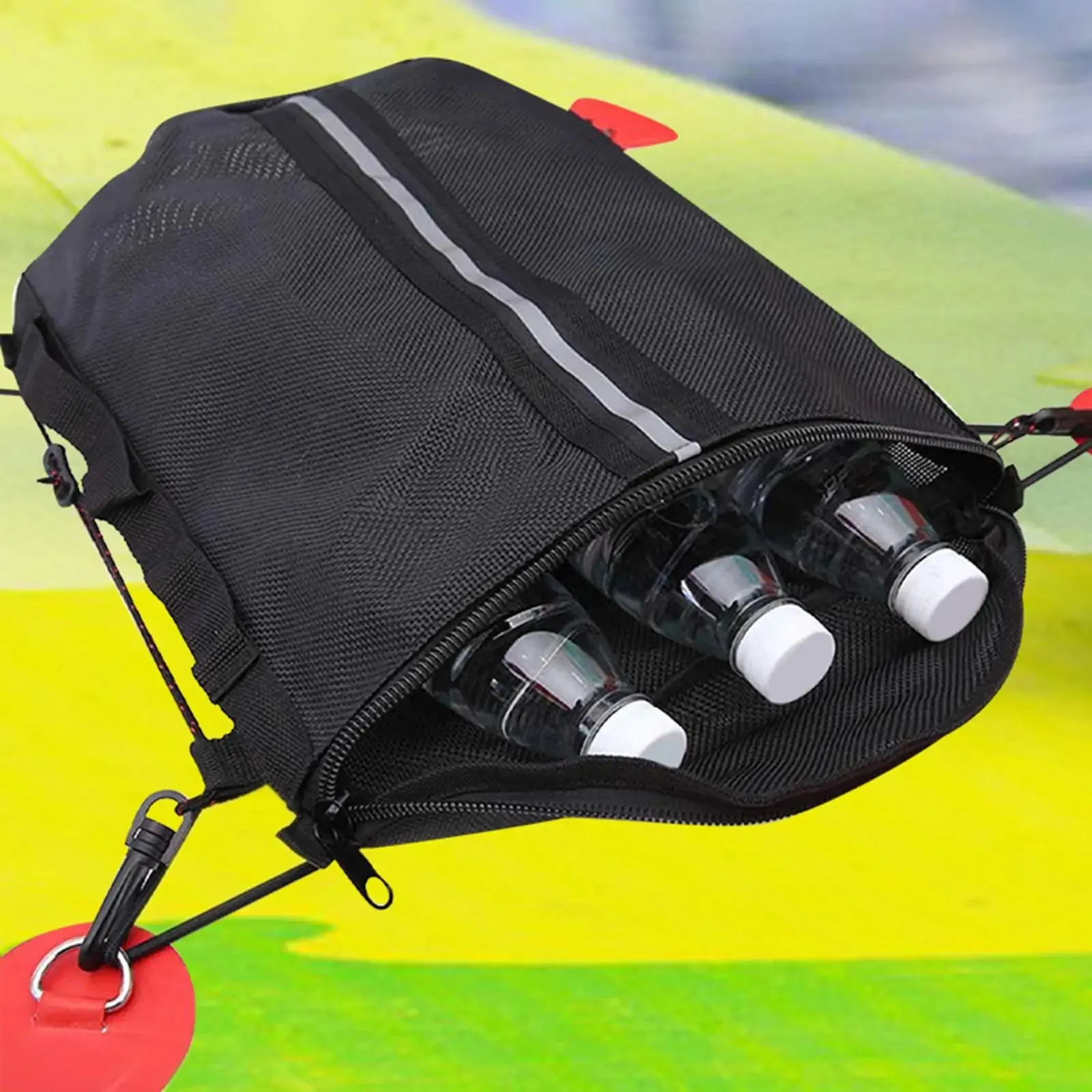 Paddle Board Deck Bag Mesh Storage Bag for Surfboards Kayaks Surfing