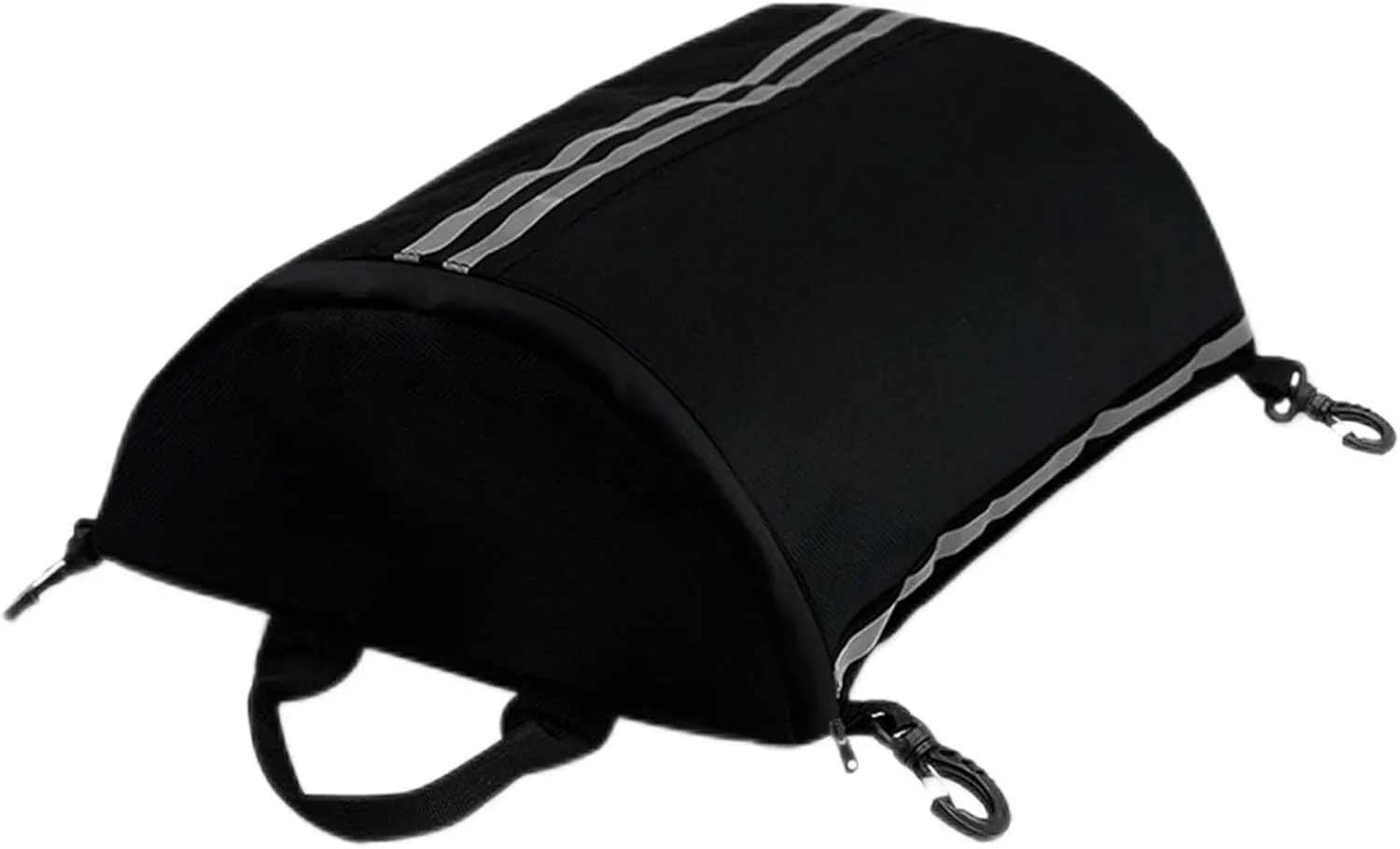 Paddle Deck Bag - Mesh Kayak Storage Organizer, Boats Zippered Carry Pouch | Easy Attach System, Snap hooks and Top Entry Pocket with Water Gear Space for Trips and Kayak Travel Needs