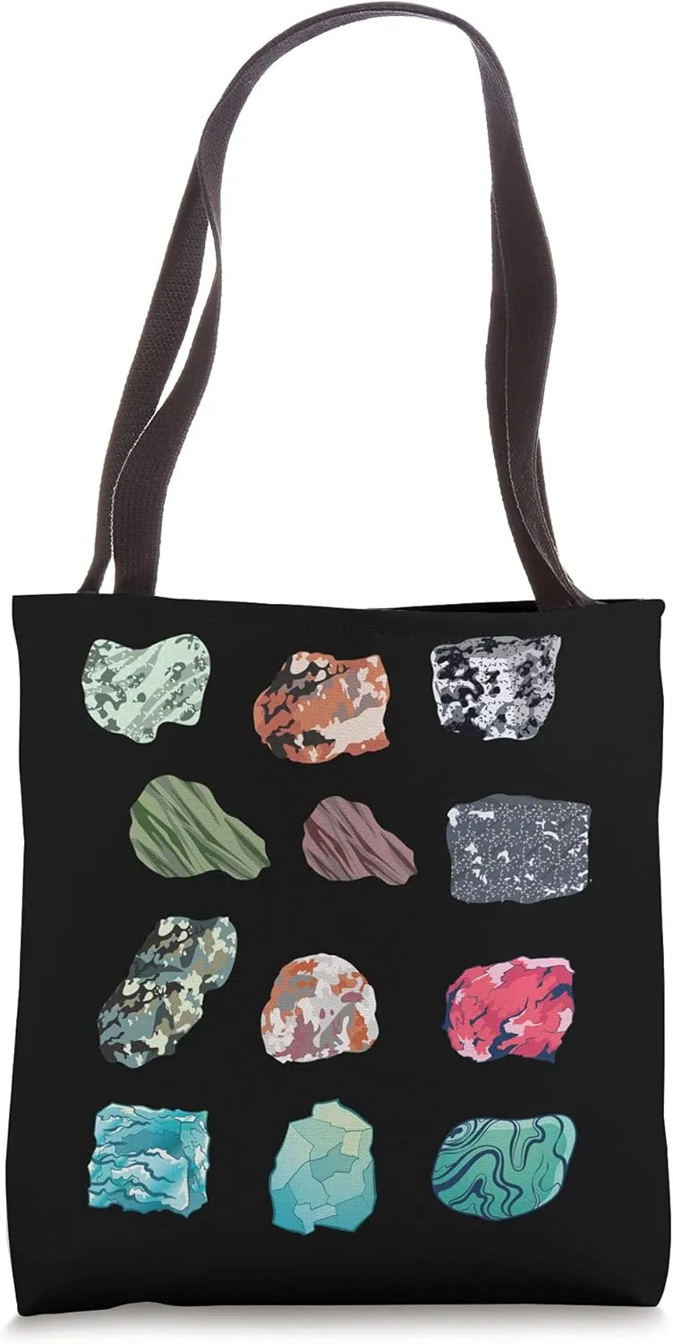 Paleontology Geologist Rock Collector Gift Geography Geology Tote Bag