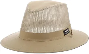 Panama Jack Nylon Mesh Safari Hat - Lightweight, UPF (SPF) 50  Sun Protection, 2 1/2" Big Brim, Chin Strap