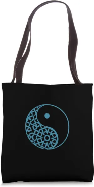 Pattern Symbol Balance Yin and Yang Sign Tote Bag