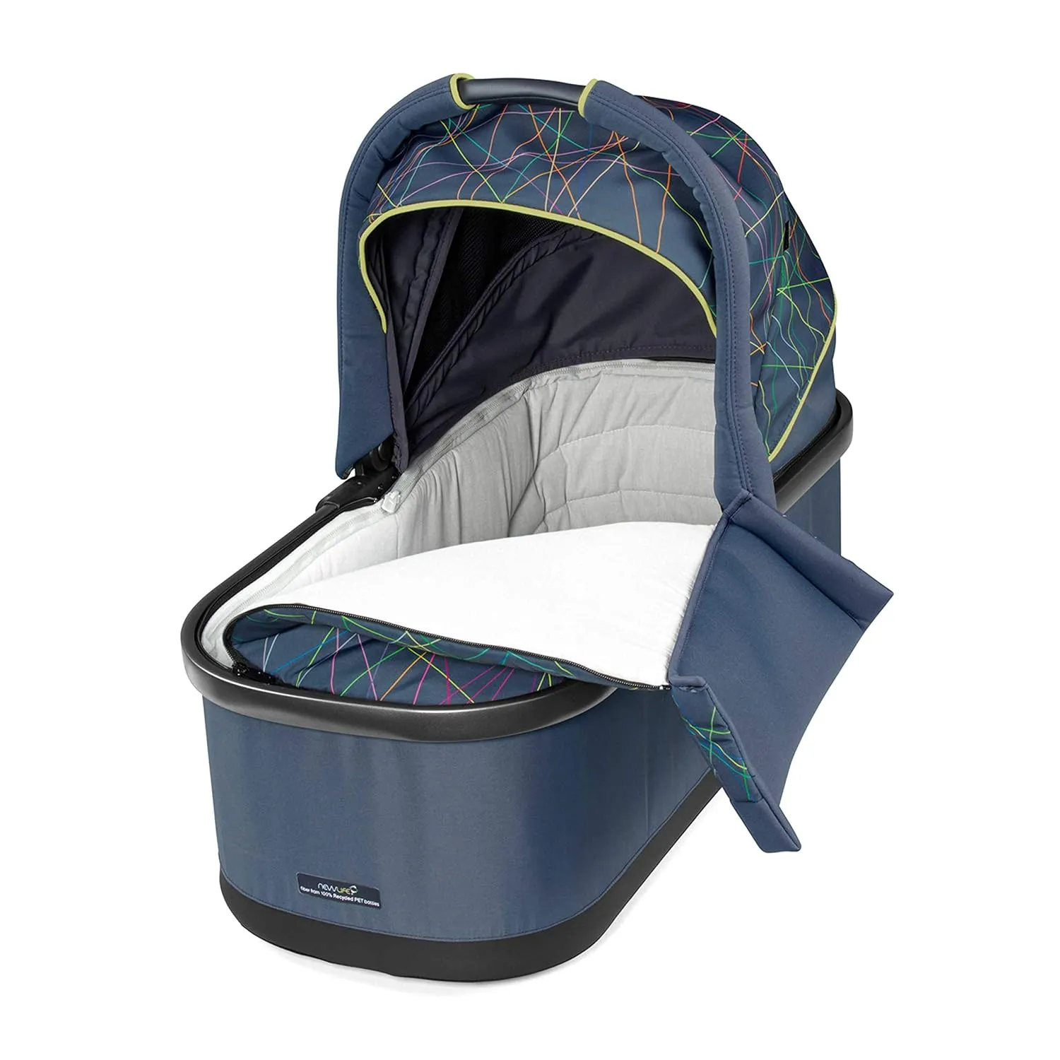 Peg Perego Bassinet with Home Stand for Ypsi-Veloce-Vivace, New Life (Blue)