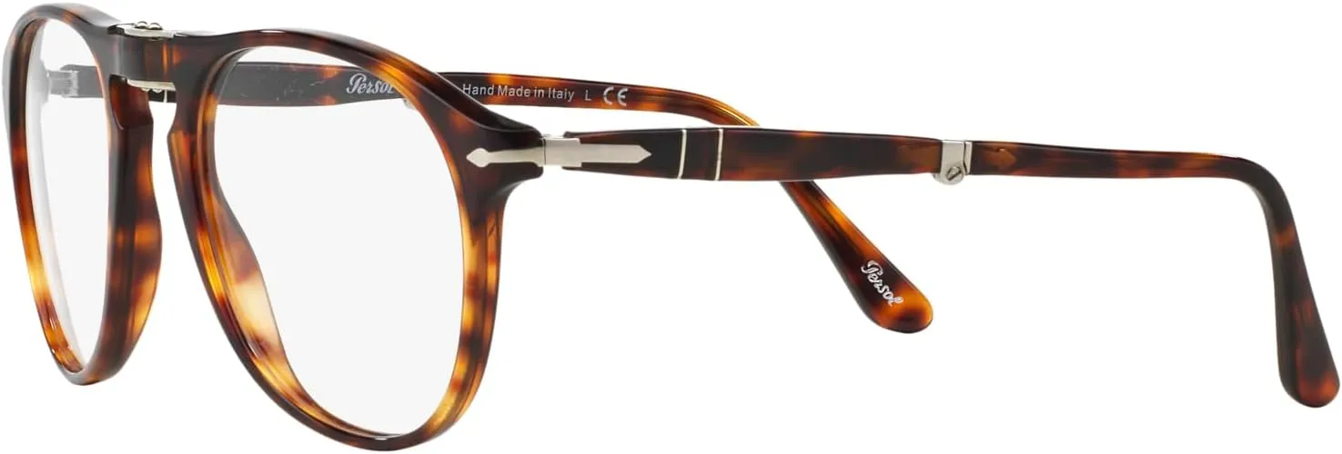 Persol Men's Po9714vm Aviator Prescription Eyewear Frames
