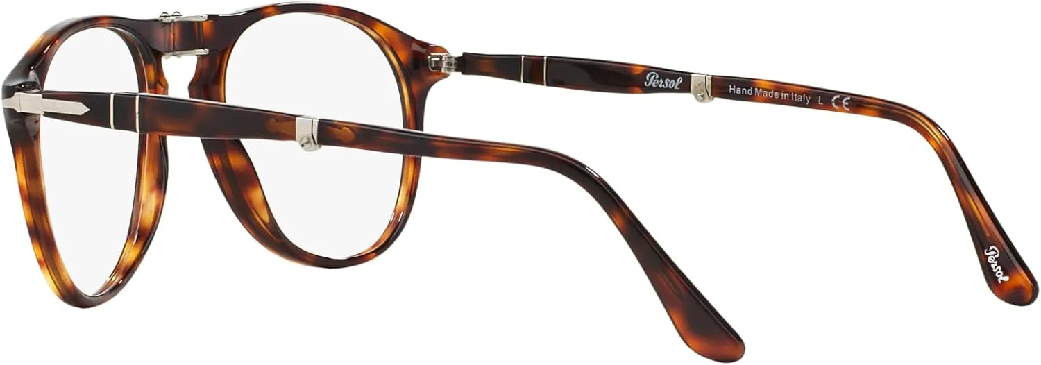 Persol Men's Po9714vm Aviator Prescription Eyewear Frames