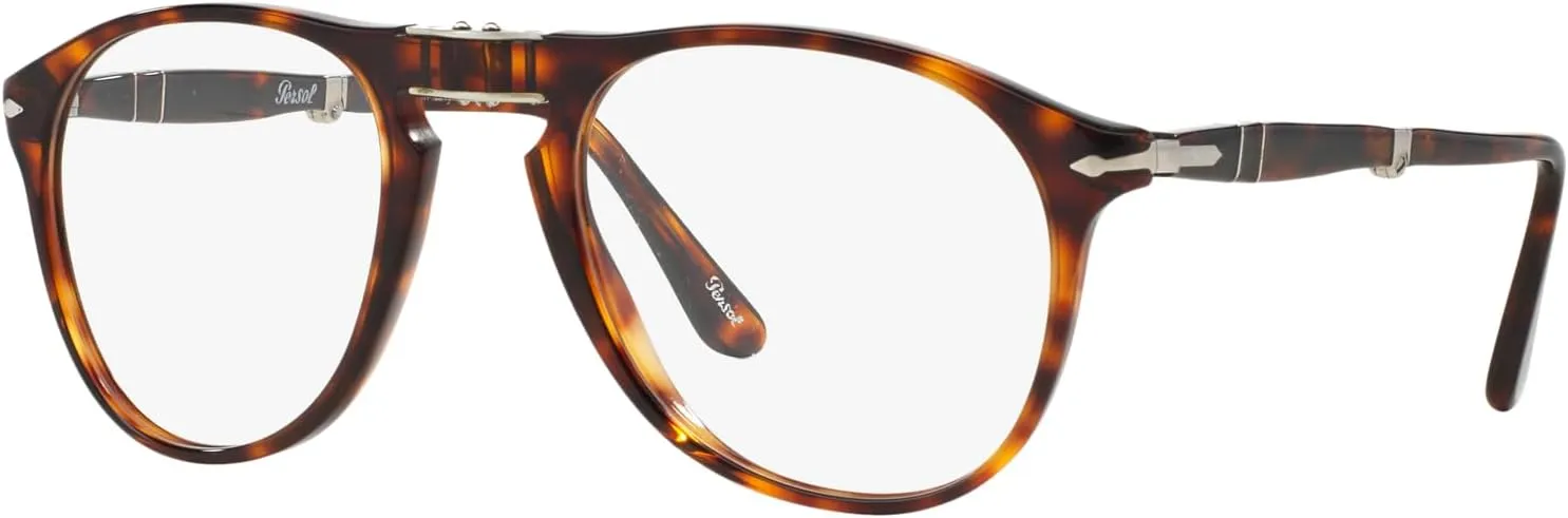 Persol Men's Po9714vm Aviator Prescription Eyewear Frames