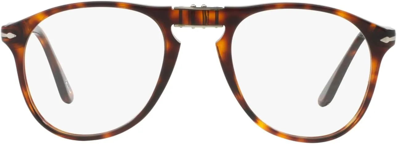 Persol Men's Po9714vm Aviator Prescription Eyewear Frames