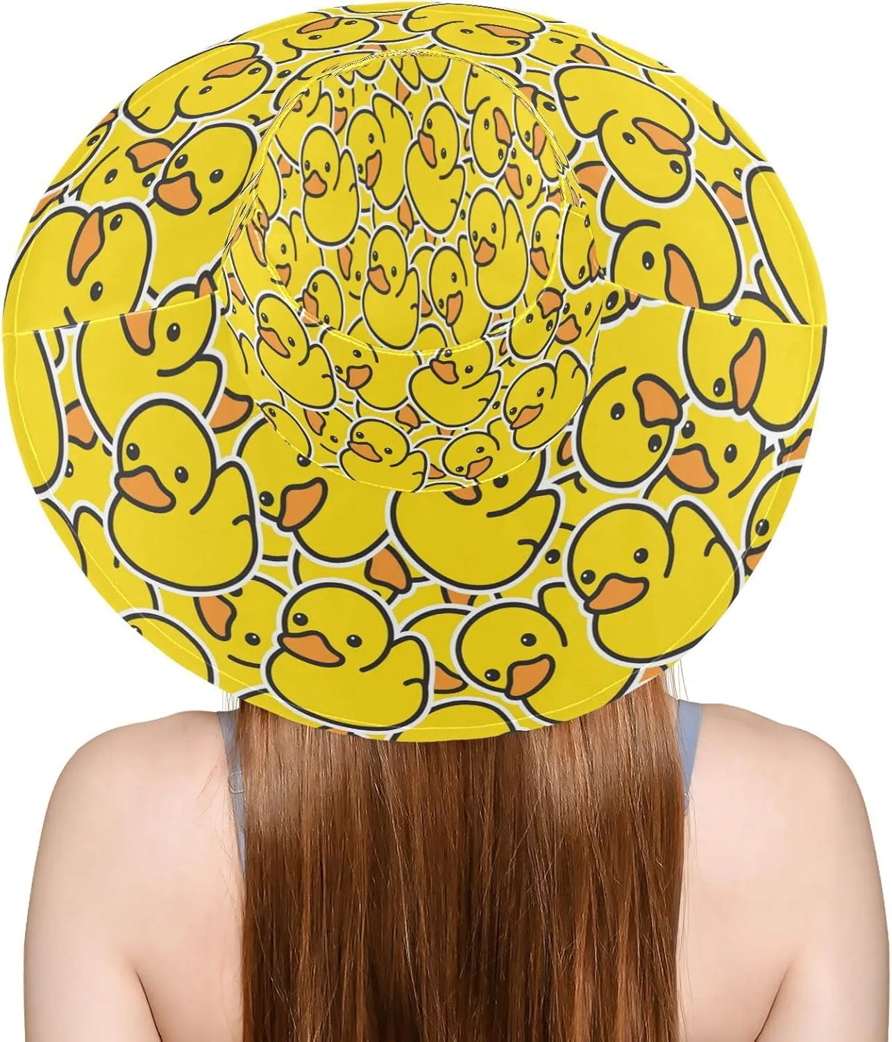 Pfrewn Women's Gardening Hat Wide Brim Sun Hats Waterproof Foldable UV Protection Hat for Garden