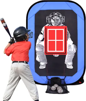 Pitching Target Net Strike Zone - Baseball Pitching Net Softball Training Target, Pop up 2 in1 Pitch Net and Catcher Target, Pitching Net for Youth Backyard Batting Catching Throwing Fielding