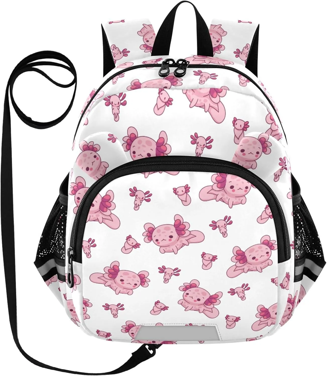 Plaaee Cute Axolot Toddler Backpack Harness Leash Kids Back Pack Harnesses Leashes Tether for Boys Girls Outdoor Travel S