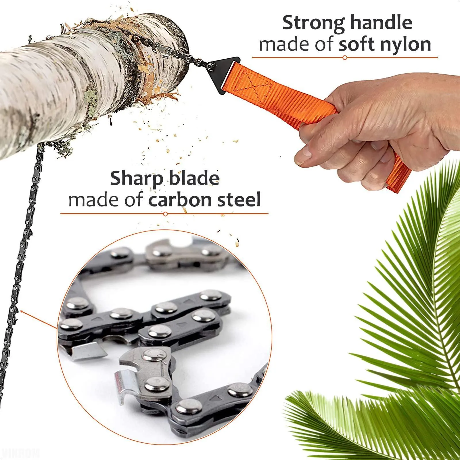 Pocket Chainsaw With Handles.