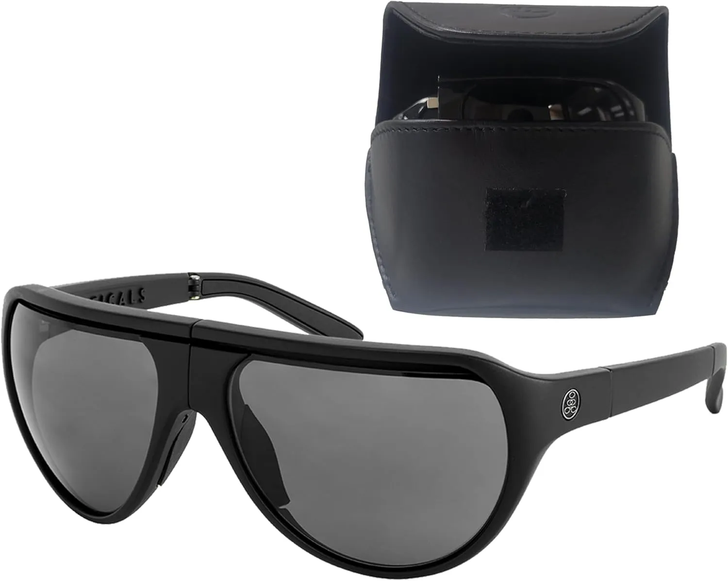 PopAir Foldable and Oversized Aviator Sunglasses for Women and Men