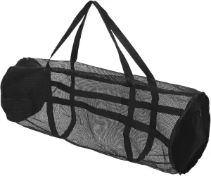 POPETPOP Sports Storage Bag Large Capacity Mesh Dive Bag for Basketball Soccer Scuba Snorkeling Gym Diving