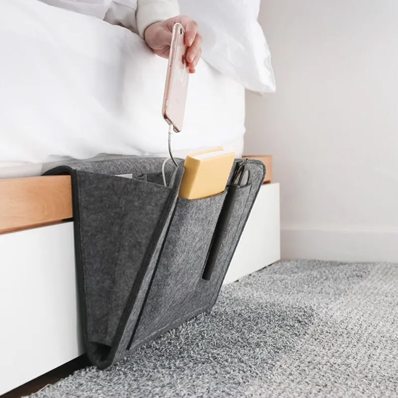Portable Bedside Storage Bag Hanging Bag
