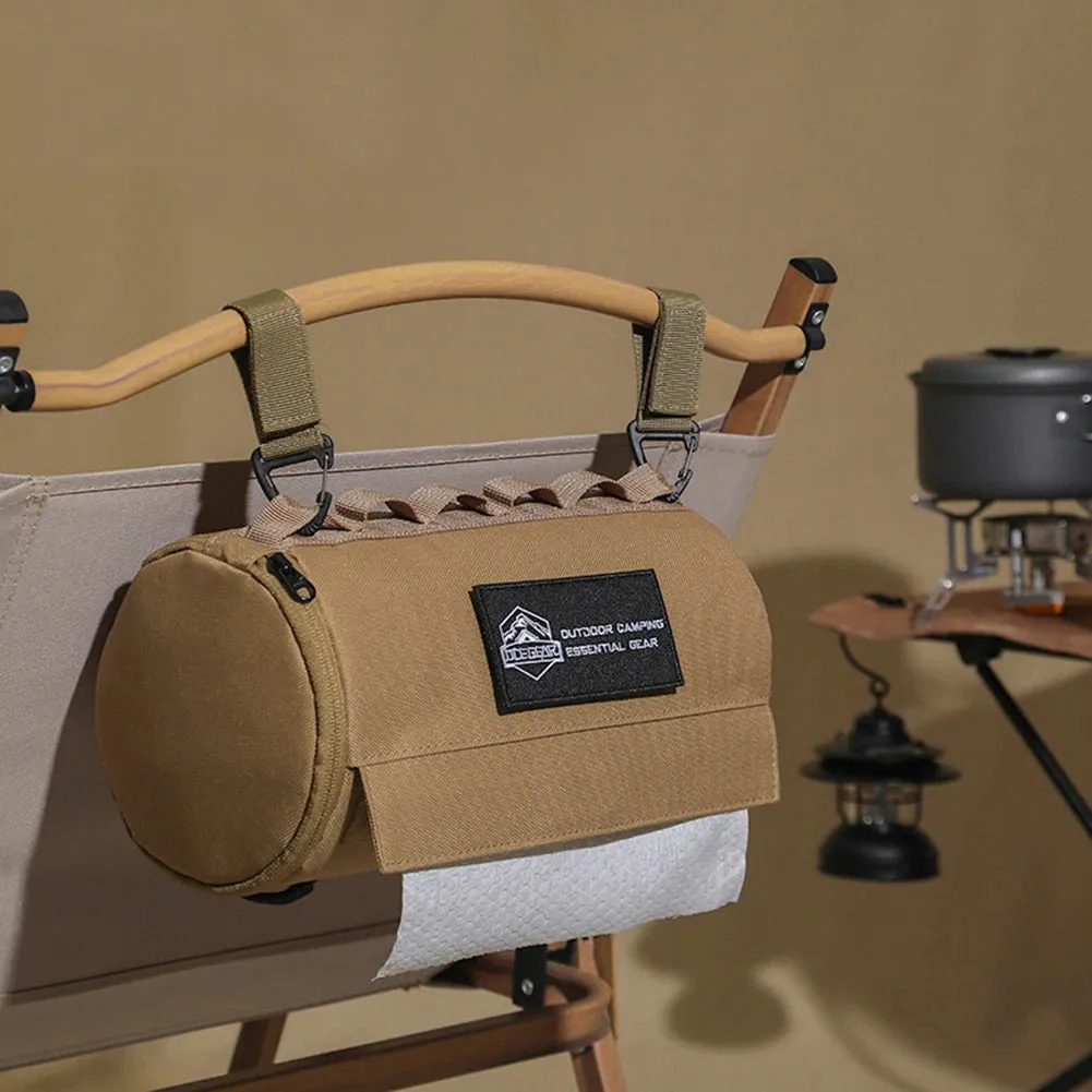 Portable Roll Paper Storage Bag for Outdoor Activities