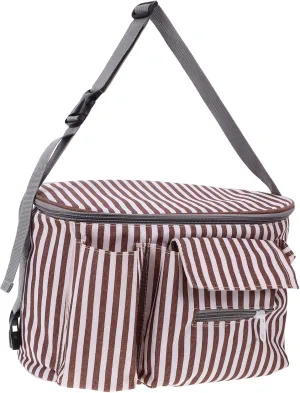 Portable Stroller Bag Stroller Organizer Shoulder Pouch Baby Storage for Essentials Fashionable Design Materials