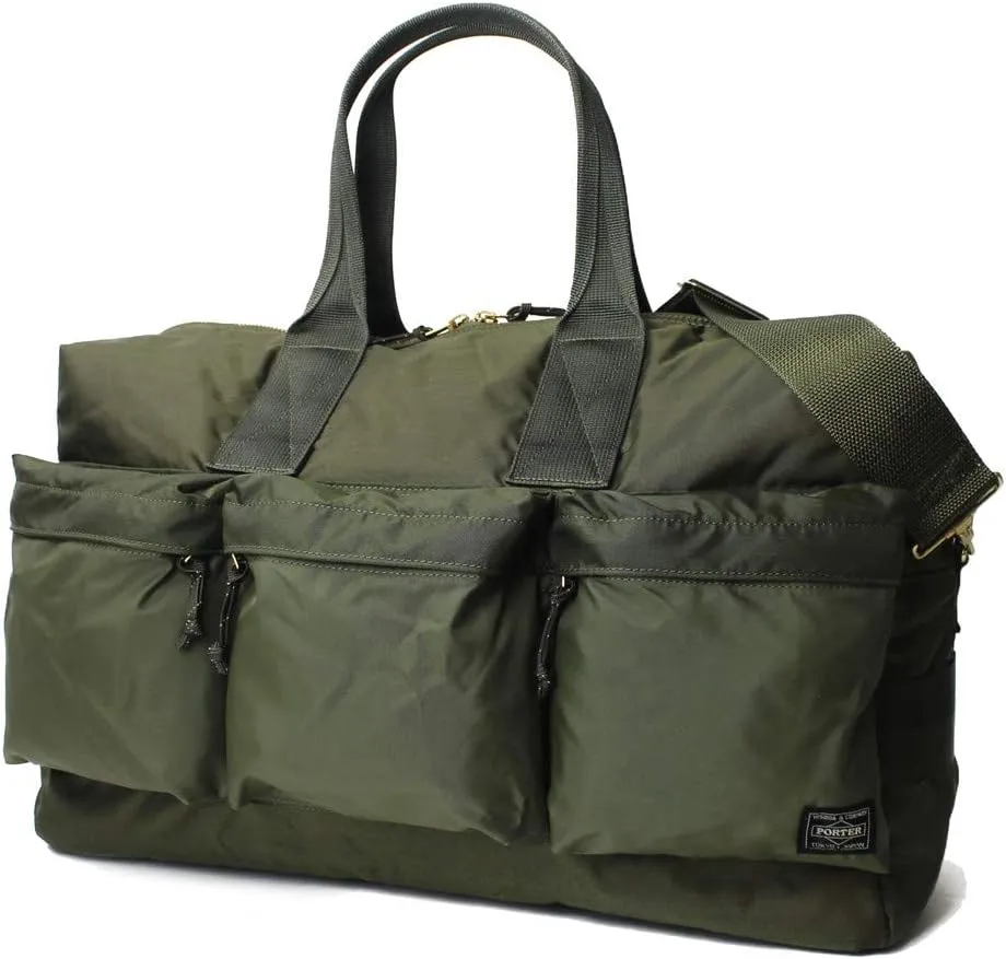 PORTER official 2Way Duffle Bag L [FORCE] YOSHIDA BAG Made in Japan (Olive drag)