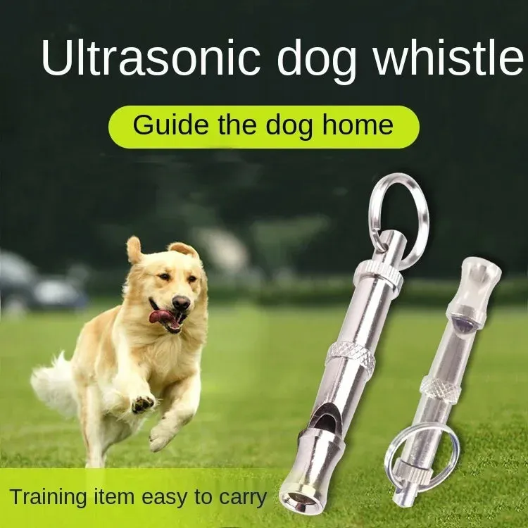 Premium Stainless Steel Adjustable Dog Training Whistle