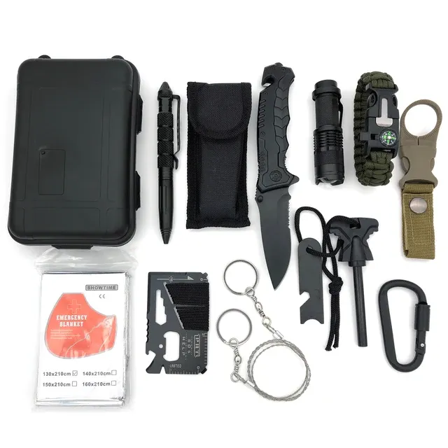 PrepPro Essential 10-In-1 Survival Gear Kit – Be Ready for Anything