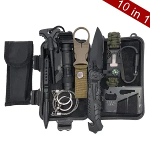 PrepPro Essential 10-In-1 Survival Gear Kit – Be Ready for Anything