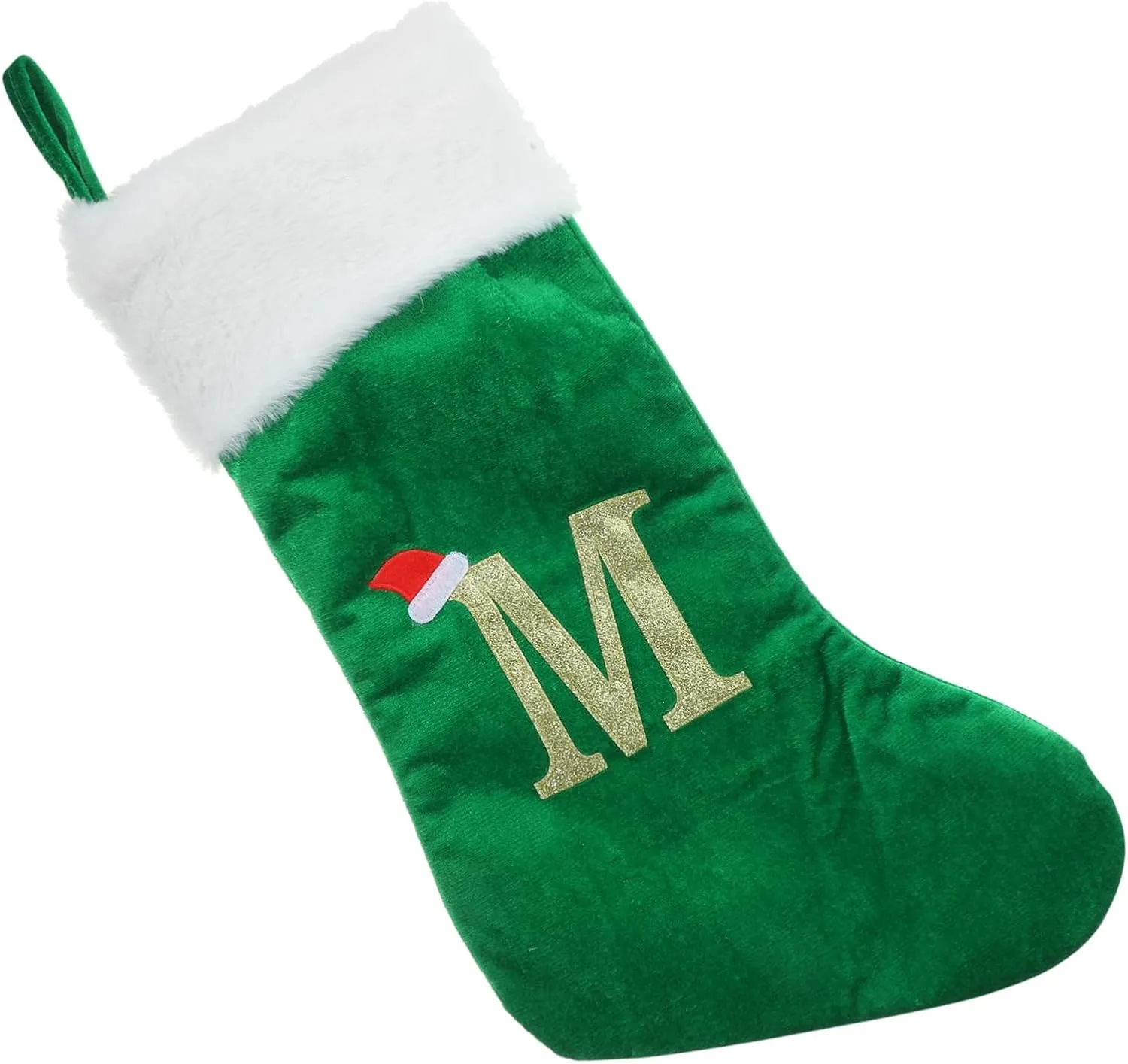 PRETYZOOM Christmas Stocking Present Bag Festive Xmas Hanging Decoration for Tree Fireplace and Holiday Parties for Present Fillings and Creating Cheerful Atmosphere