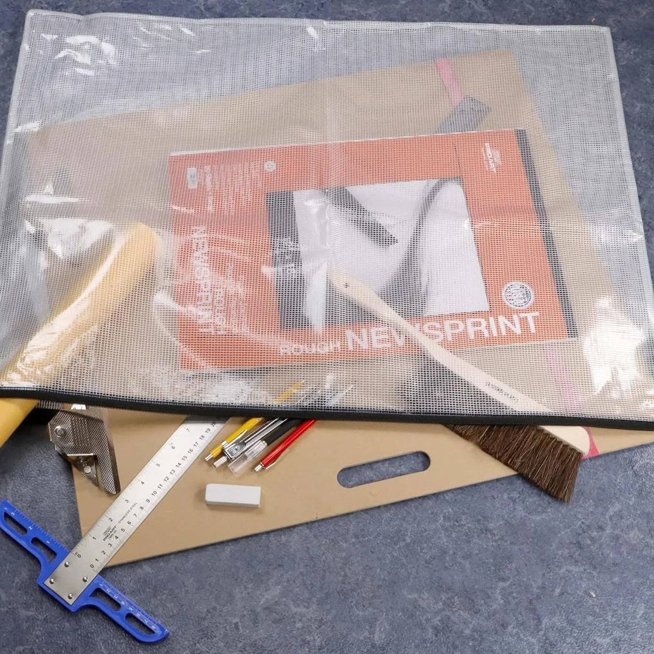 PRO ART 23-Inch by 31-Inch Mesh and Vinyl Bag