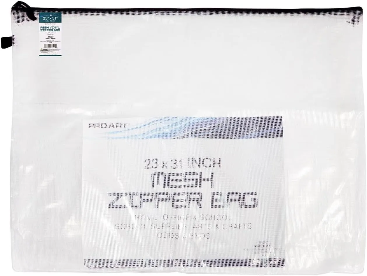 PRO ART 23-Inch by 31-Inch Mesh and Vinyl Bag