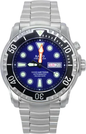 RATIO FreeDiver Helium-Safe Dive Watch Sapphire Crystal Automatic Diver Watch 1000M Water Resistant Diving Watch for Men