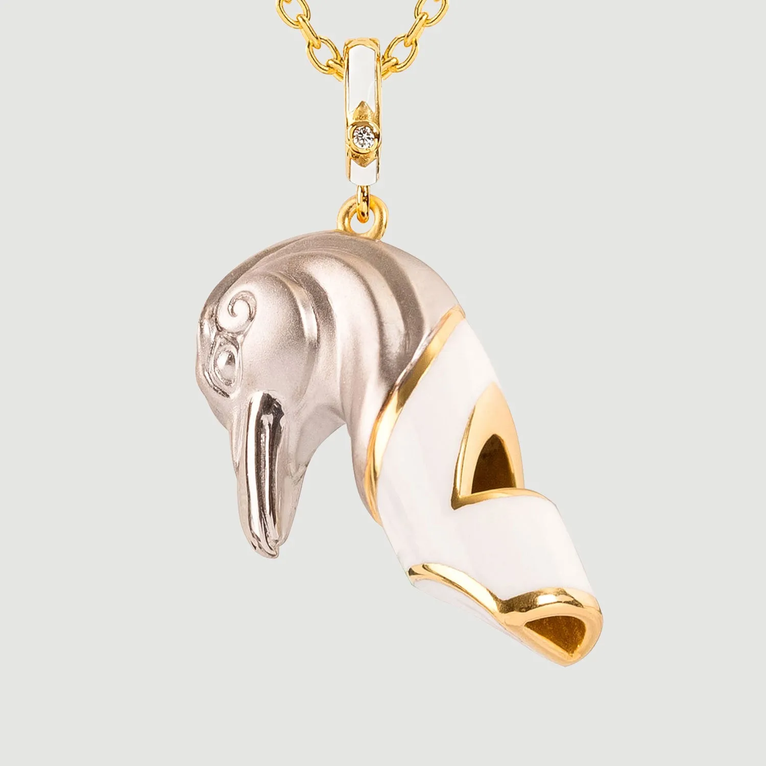 Raven Whistle Necklace