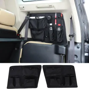 Rear Window Storage Bag Compatible with Land Rover Discovery 2 1998-2003,Waterproof Car Rear Window Storage Left and Right Hanging Organizer Interior Accessories-Black