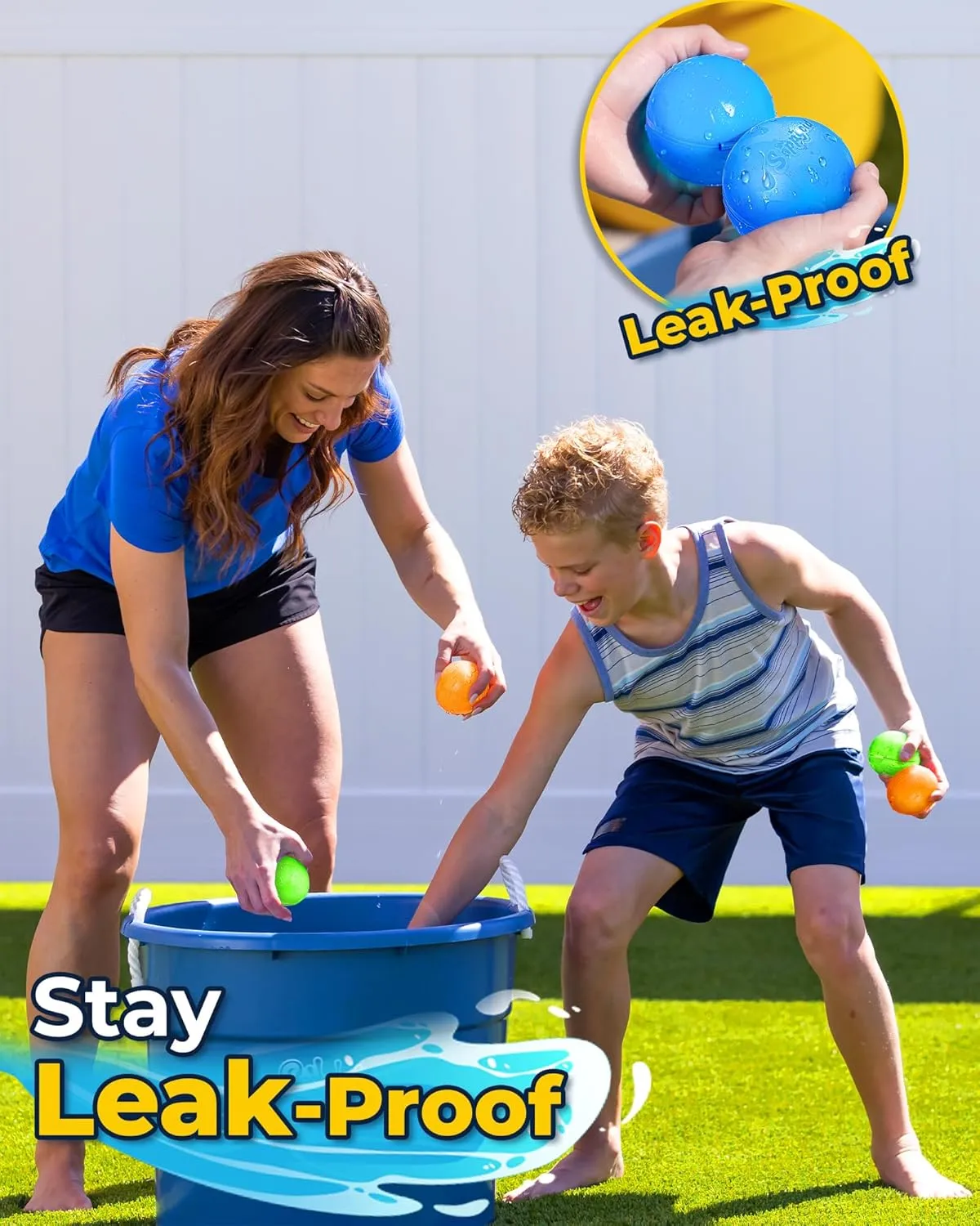 Reusable Water Bomb balloons, Magnetic Refillable Water balls - Pool Toys for Boys and Girls, Beach Outdoor Activities Water Games Toy for kids Self Sealing Water Splash Ball (25Pack)