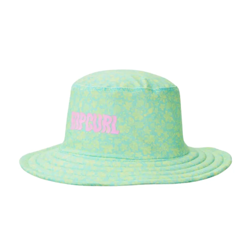 Rip Curl Mixed Swim UPF Bucket Hat Girl Light Green