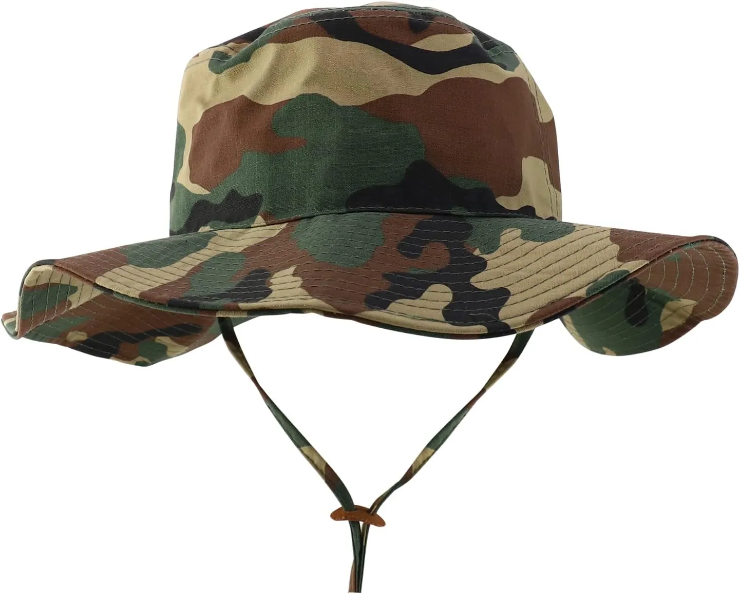 Ripstop Sun Outdoor Boonie Hat with Chin Cord