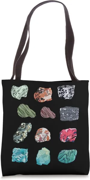 Rock Collection Geologist Gift Earth Science Geology Tote Bag