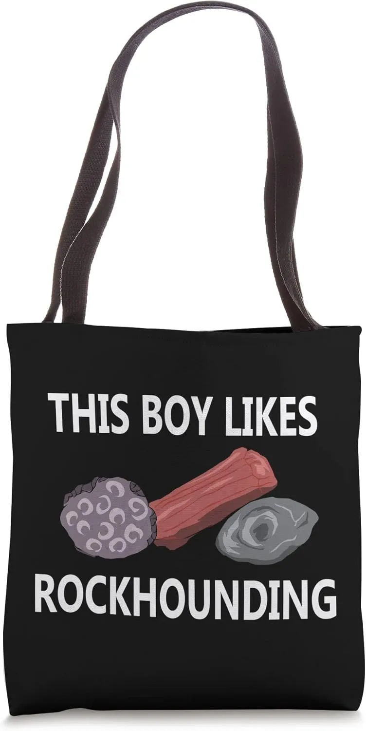 Rockhounding Hobby Geologist Rocks and Minerals Tote Bag