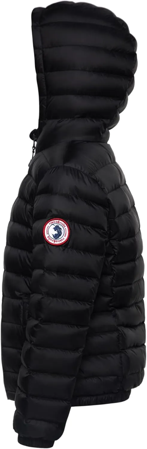 Rokka&Rolla Boys' Ultra Lightweight Packable Down Puffer Jacket Coat