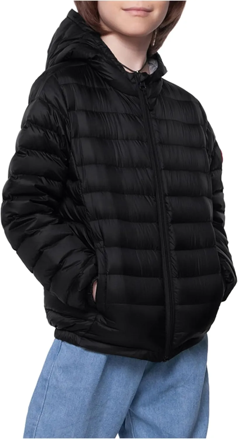Rokka&Rolla Boys' Ultra Lightweight Packable Down Puffer Jacket Coat