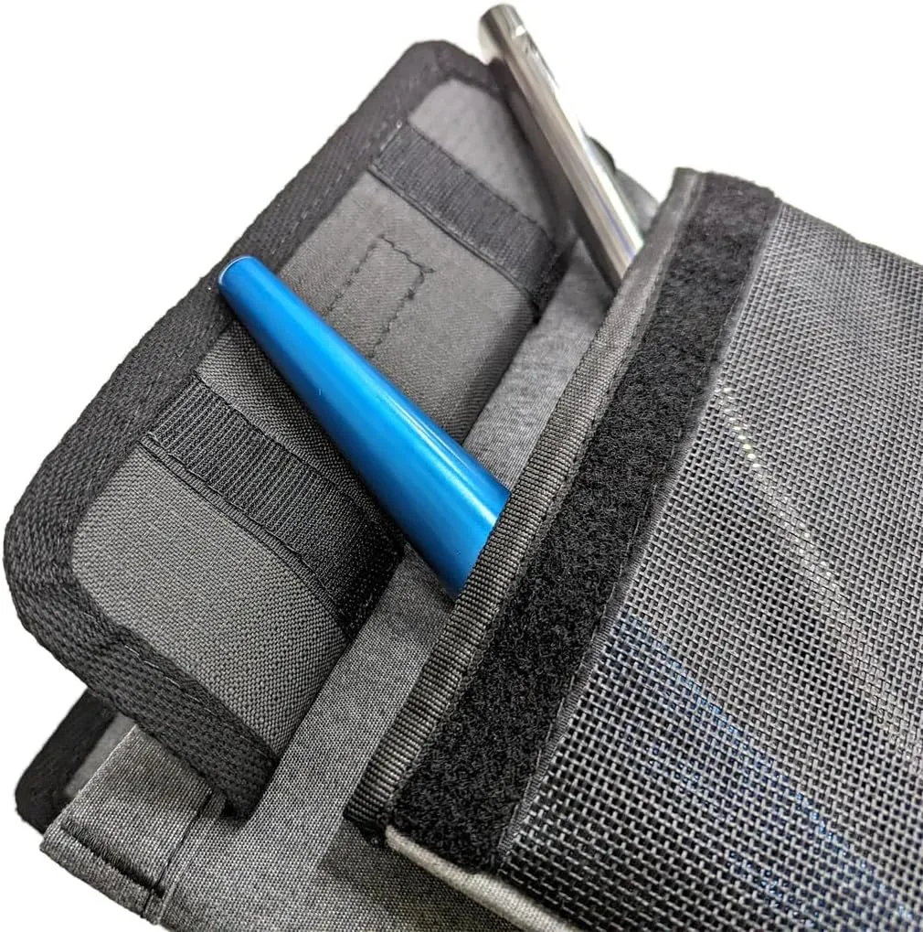 Rope Bag MK2 for Boats Effortlessly Organize Your Marine Gear with Style and Efficiency, Greyline - Small