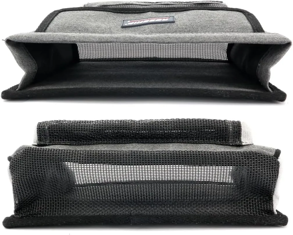 Rope Bag MK2 for Boats Effortlessly Organize Your Marine Gear with Style and Efficiency, Greyline - Small