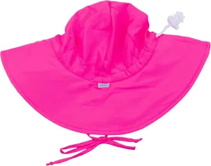 RuffleButts® Baby/Toddler Girls Baby/Toddler Sun Hat with UPF 50  Sun Protection and Floppy Wide Brim
