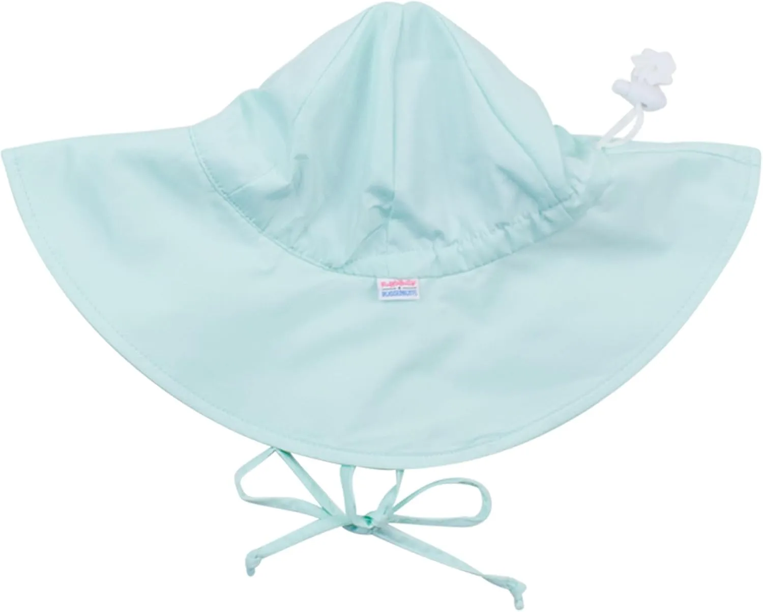RuffleButts® Baby/Toddler Girls Baby/Toddler Sun Hat with UPF 50  Sun Protection and Floppy Wide Brim