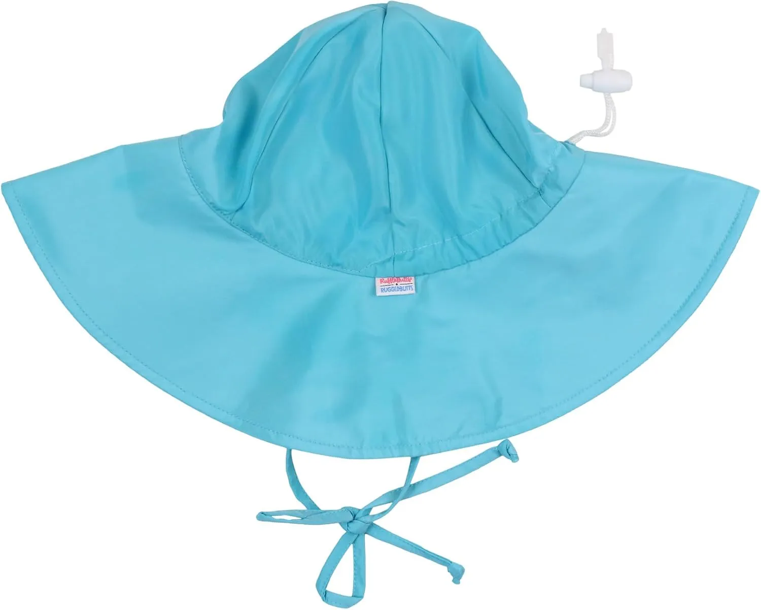 RuffleButts® Baby/Toddler Girls Baby/Toddler Sun Hat with UPF 50  Sun Protection and Floppy Wide Brim