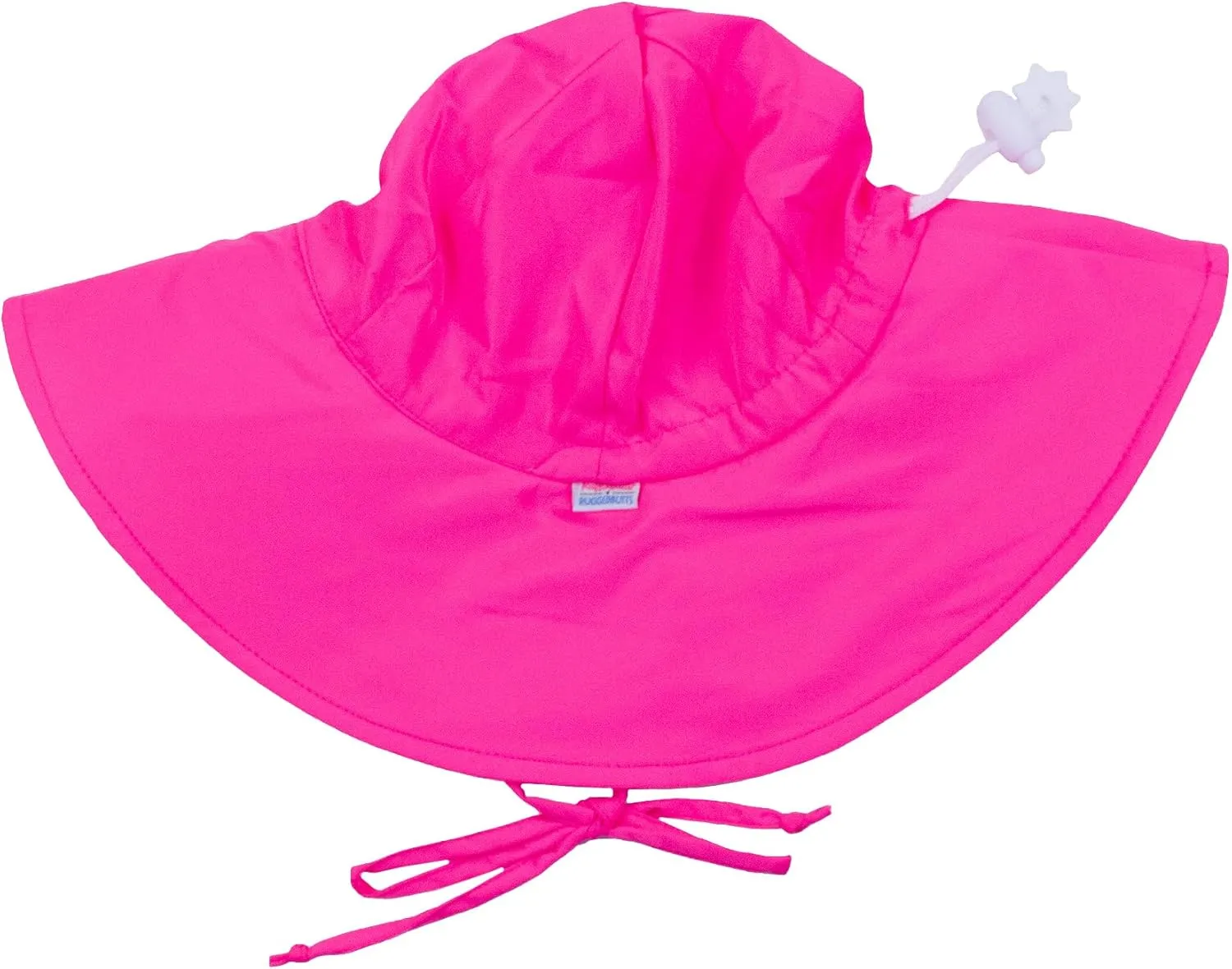 RuffleButts® Baby/Toddler Girls Baby/Toddler Sun Hat with UPF 50  Sun Protection and Floppy Wide Brim