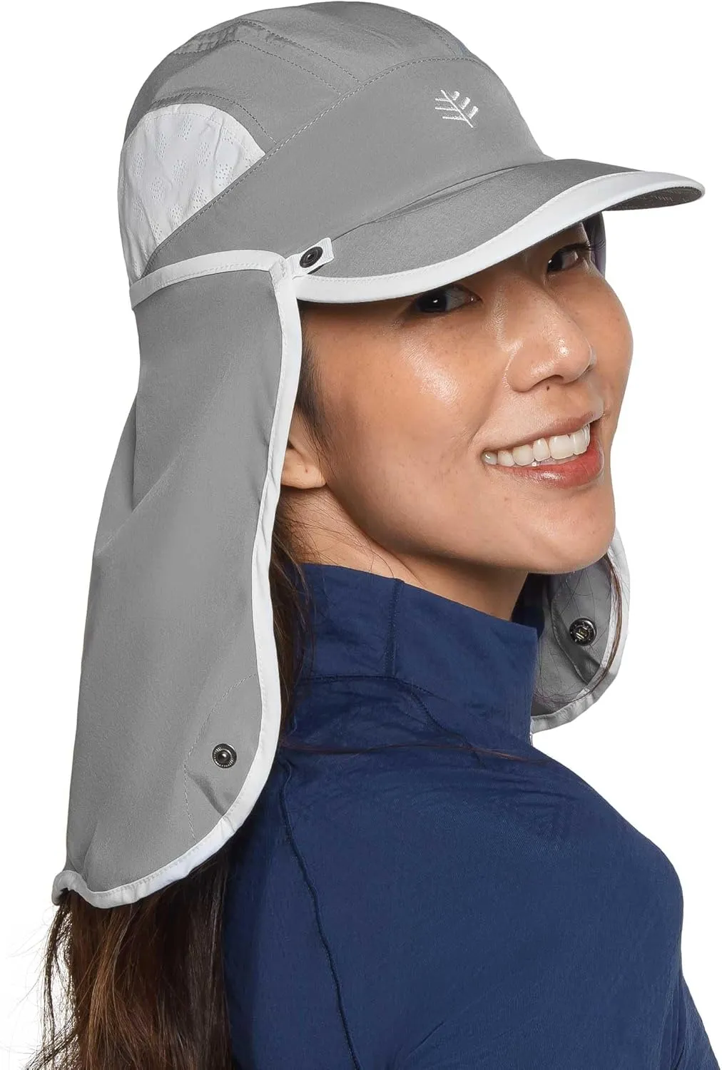 Running Hat with Removeable Neck Drape - UPF 50 Sun Protection - Lightweight Active Sun Hat- Agility Sport Cap - Unisex
